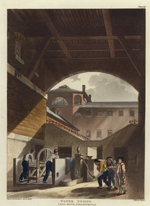 Motor de água de Pugin and Rowlandson