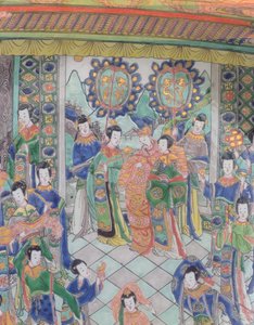 Carregador Grande Famille Verte, período Kangxi (1662-1722) (porcelana) (ver também 272193)