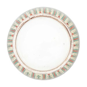 Vaso da famille verte &39;Romance of the Three Kingdoms&39; Roll (cerâmica)