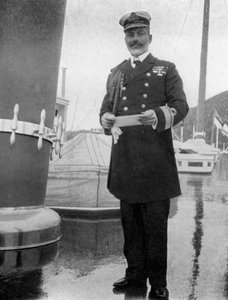 Comodoro Sir Archibald Milne 1855-1938, 1908. de Queen Alexandra