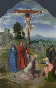 A Crucificação, ca 1515 de Quentin Massys or Metsys