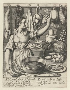 a empregada de cozinha de Quirin Boel (possibly)