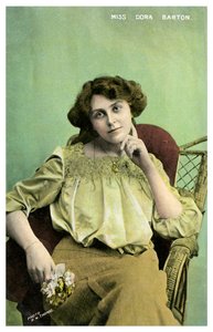 Dora Barton, atriz britânica, c1905-1919. de RW Thomas