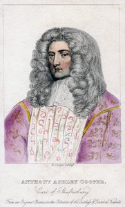Anthony Ashley-Cooper, conde de Shaftesbury.