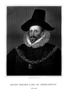 Henry Howard, 1º Conde de Northampton, 1825.