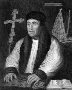 William Warham 1450-1532, Arcebispo de Canterbury, 1824. de R. Cooper