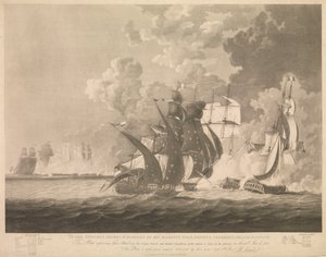 Derrota da esquadra francesa e italiana de R. Lambe