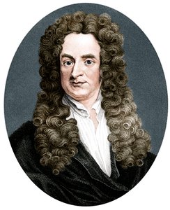Isaac Newton, matemático inglês, astrônomo e físico, 1818