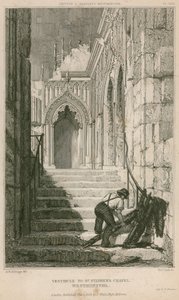 Vestíbulo da Capela de Santo Estevão, Palácio de Westminster