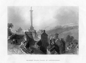 Pilar dos Caminhantes, Londonderry, Irlanda do Norte, 1860