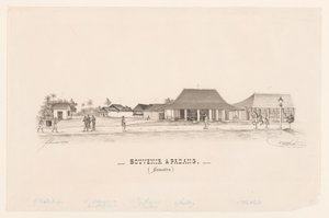 Lembrança em Padang. (Sumatra) (título no objeto) de R. Walthert (signed by artist)