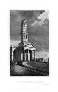 Igreja de St Annes, Wandsworth, Londres, 1830.