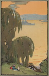 O Hudson da Riverside Drive, 1914.
