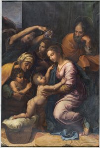 Sagrada Família de Francisco I de Raffaello Sanzio Raphael