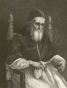 Julius o segundo de Raffaello Sanzio Raphael