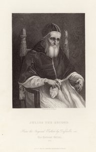 Julius o segundo de Raffaello Sanzio Raphael