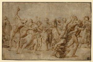 O Massacre dos Inocentes, c. 1512 de Raffaello Sanzio Raphael