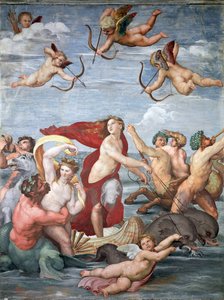 Triunfo de Galatea, c. 1512 de Raffaello Sanzio Raphael