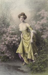Menina em amarelo