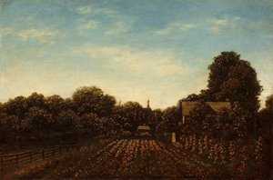 O Jardim do Artista, c. 18791889. de Ralph Albert Blakelock