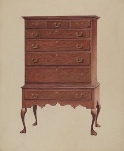 Highboy americano adiantado de Ralph Boyer
