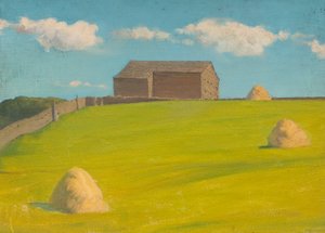 Quinta (óleo a bordo) de Ralph Bullock
