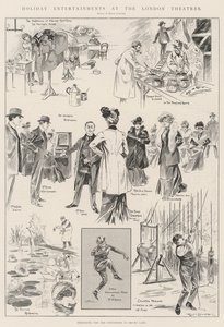 Entretenimento de Natal nos Teatros de Londres de Ralph Cleaver