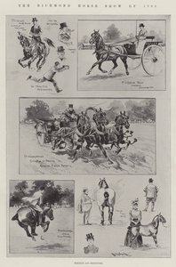 A mostra do cavalo de Richmond de 1901