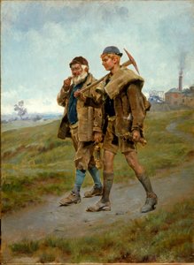 Indo para casa, 1888 de Ralph Hedley