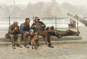 Fora do trabalho ou sem fazer nada de Ralph Hedley