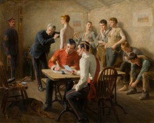 Passando o Doutor, 1896 de Ralph Hedley
