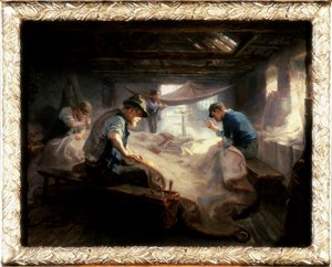O Loft da Vela, 1908 de Ralph Hedley