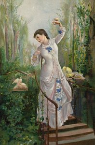 A Tartaruga Pomba Mãe (chromolitho)