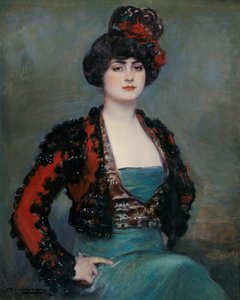 Julia - Casas, Ramon (1866-1932) - c. 1915 - Óleo sobre tela - 85x67 - Museo Carmen Thyssen, Málaga