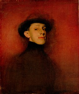 Retrato do Rei Alfonso XIII da Espanha (Estudo) de Ramón Casas