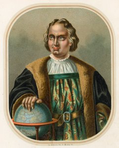 Cristóvão Colombo com globo