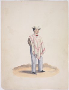 Quito com um poncho e um laço de Ramon Salas