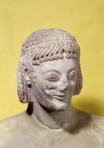 Chefe do Rampin Rider, c.550-540 aC (mármore)