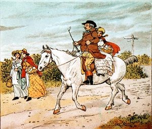 Um Agricultor foi trotar na sua égua cinzenta. de Randolph Caldecott