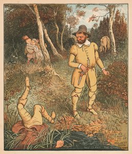 E aquele que era de humor mais suave matou o outro, c1880. de Randolph Caldecott