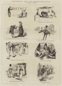 Salão de Bracebridge por Washington Irving