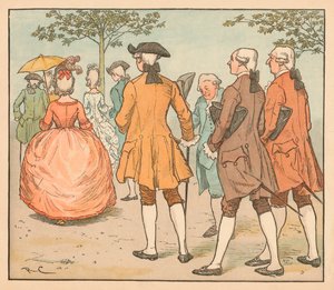 Seu amor foi buscado ... Por vinte e dois e mais, c1885, 1934. de Randolph Caldecott