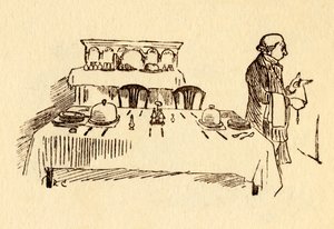 Tabela colocada no Bell Inn em Edmonton, 1878, c1918. de Randolph Caldecott