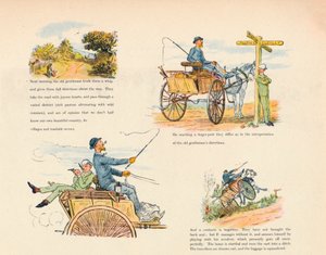 As estranhas aventuras de um carrinho de cachorro, 1888, 1946 de Randolph Caldecott