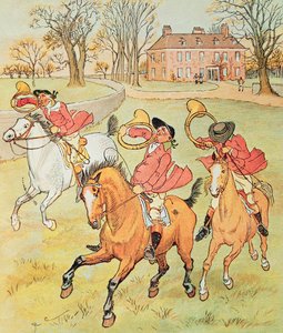 Três caçadores joviais de Randolph Caldecott