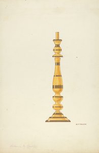 Castiçal de Randolph F. Miller and Cornelius Christoffels