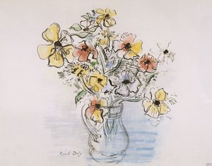 Bouquet de anémonas de Raoul Dufy