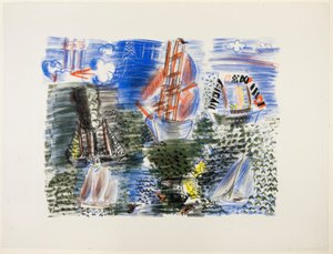 O mar de Raoul Dufy