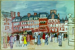 Moradias em Trouville de Raoul Dufy