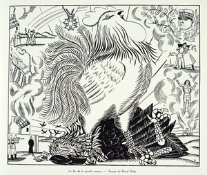 O fim da Grande Guerra, de Histoire de la Troisieme Republique, Vol. I, História Política, pub.1933 (litografia) de Raoul Dufy